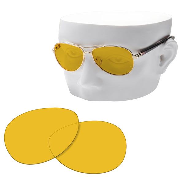 OOWLIT Replacement Lenses for Oakley Feedback Sunglass