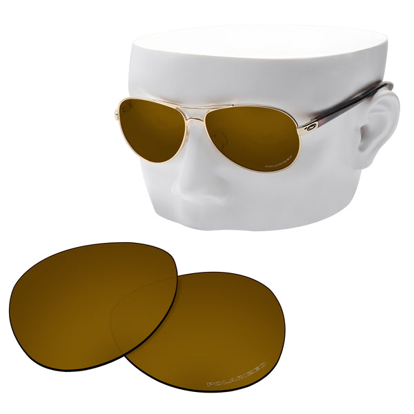 OOWLIT Replacement Lenses for Oakley Feedback Sunglass