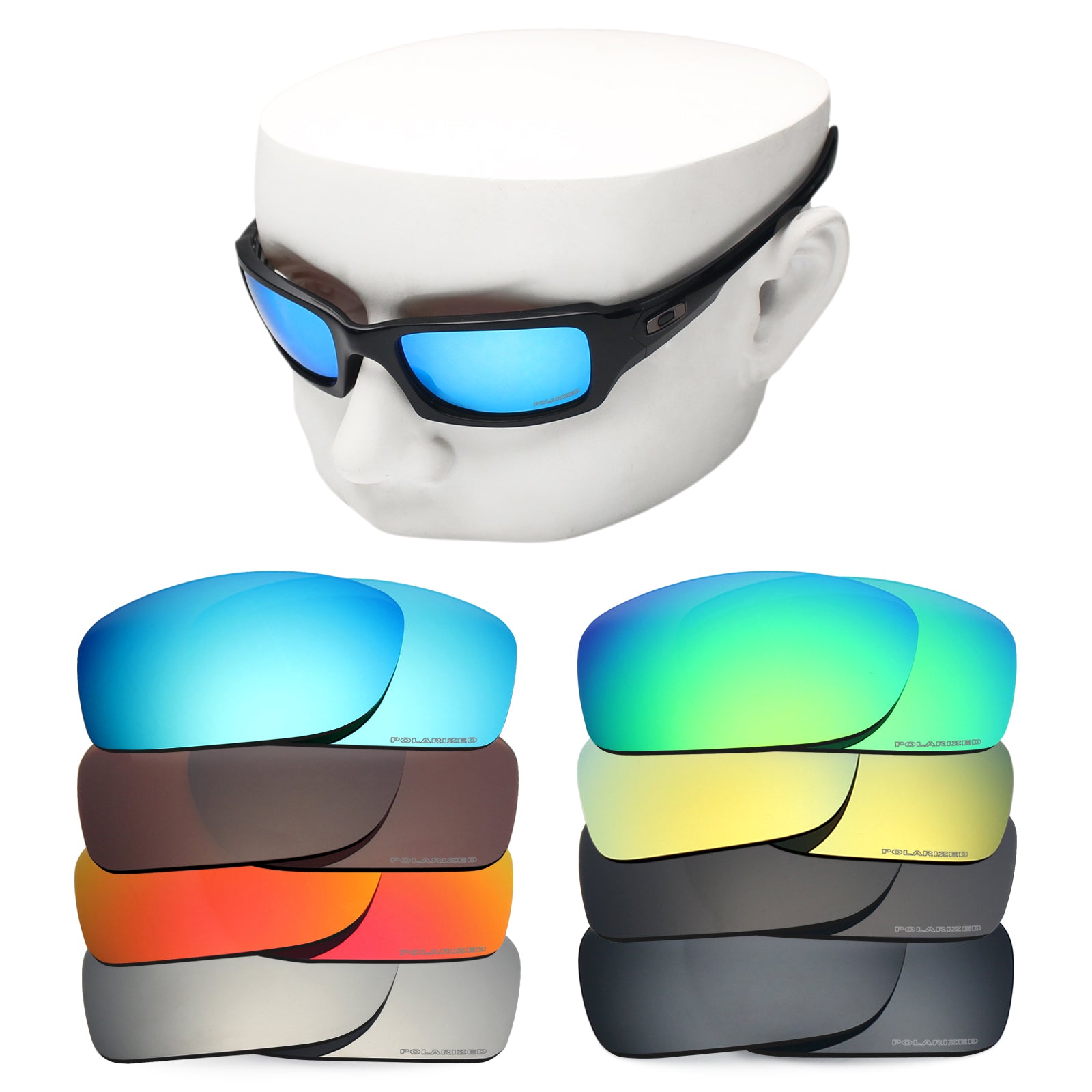 oakley fives squared replacement lenses polarized