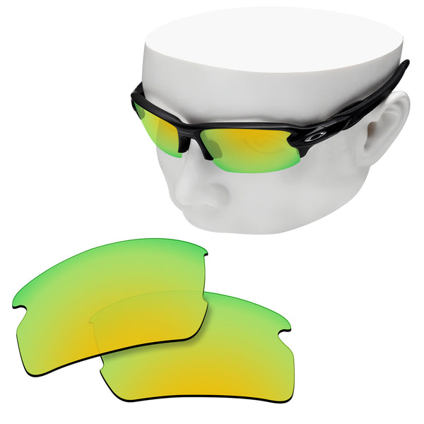 OOWLIT Replacement Lenses for Oakley Flak 2.0 OO9295 Sunglass