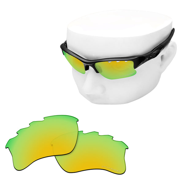 OOWLIT Replacement Lenses for Oakley Flak Jacket XLJ Vented Sunglass