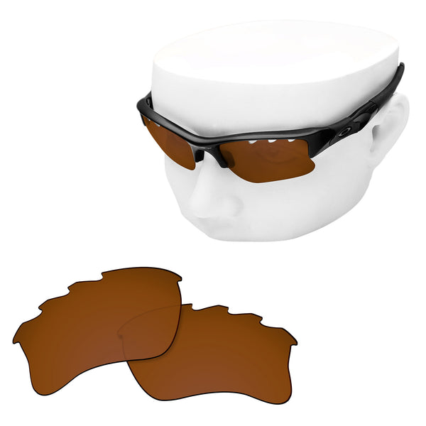 OOWLIT Replacement Lenses for Oakley Flak Jacket XLJ Vented Sunglass