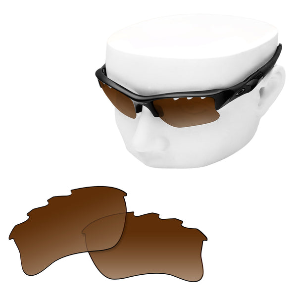 OOWLIT Replacement Lenses for Oakley Flak Jacket XLJ Vented Sunglass