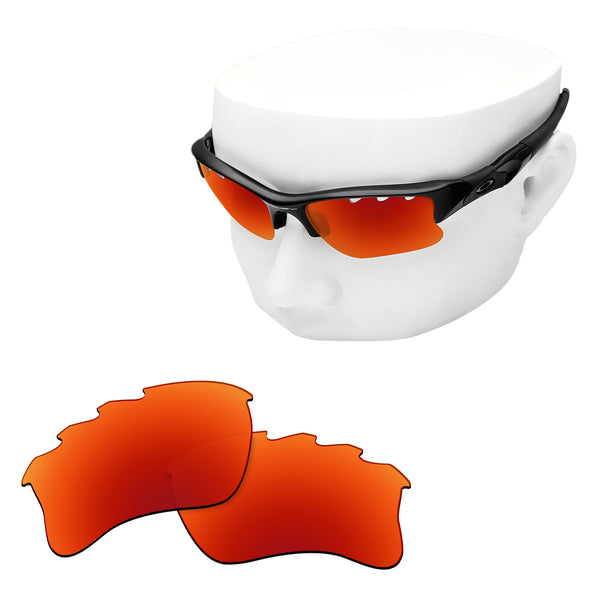 OOWLIT Replacement Lenses for Oakley Flak Jacket XLJ Vented Sunglass