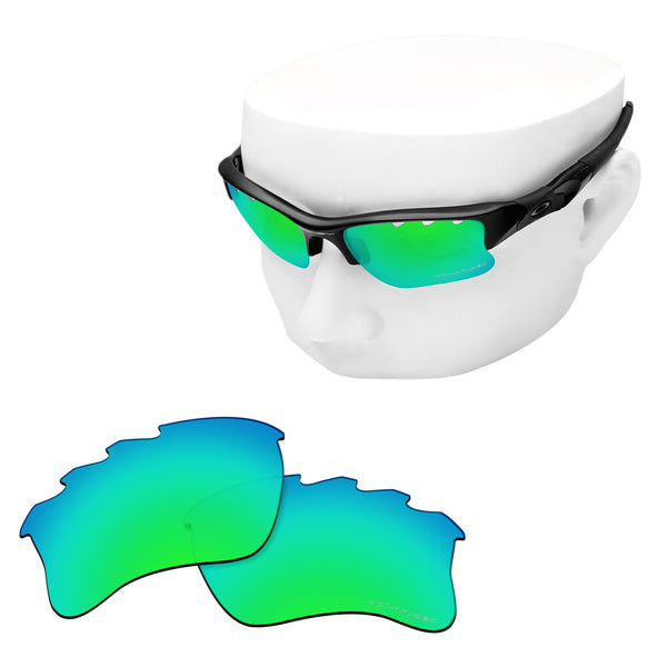 OOWLIT Replacement Lenses for Oakley Flak Jacket XLJ Vented Sunglass