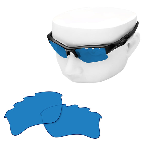 OOWLIT Replacement Lenses for Oakley Flak Jacket XLJ Vented Sunglass