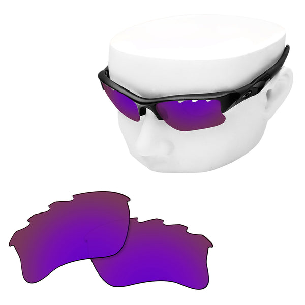 OOWLIT Replacement Lenses for Oakley Flak Jacket XLJ Vented Sunglass