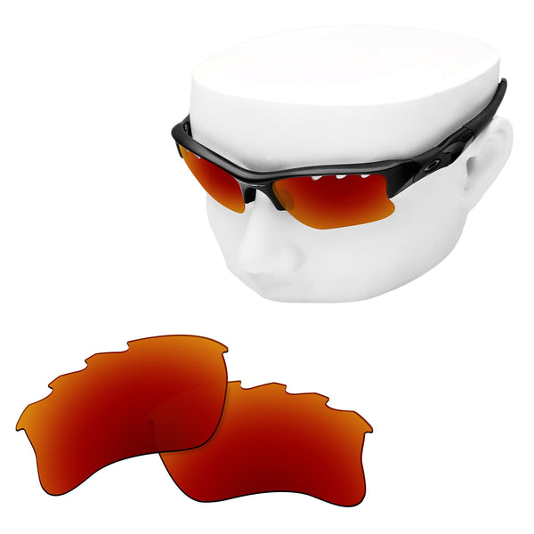 OOWLIT Replacement Lenses for Oakley Flak Jacket XLJ Vented Sunglass