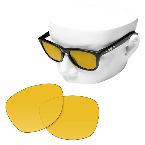 OOWLIT Replacement Lenses for Oakley Frogskins Sunglass