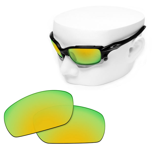 OOWLIT Replacement Lenses for Oakley Racing Jacket Sunglass