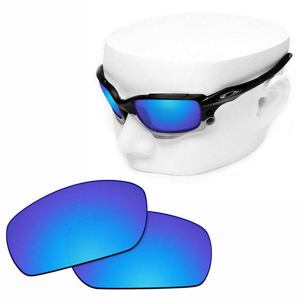 OOWLIT Replacement Lenses for Oakley Racing Jacket Sunglass