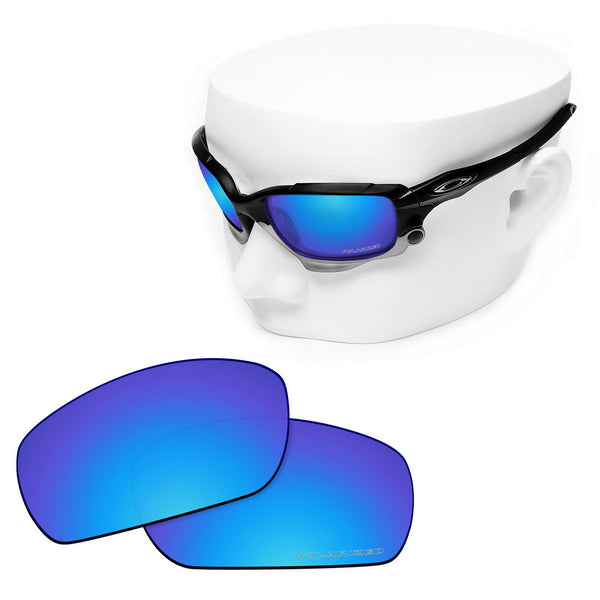 OOWLIT Replacement Lenses for Oakley Racing Jacket Sunglass
