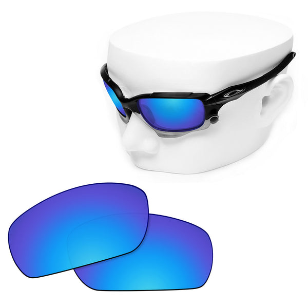 OOWLIT Replacement Lenses for Oakley Racing Jacket Sunglass
