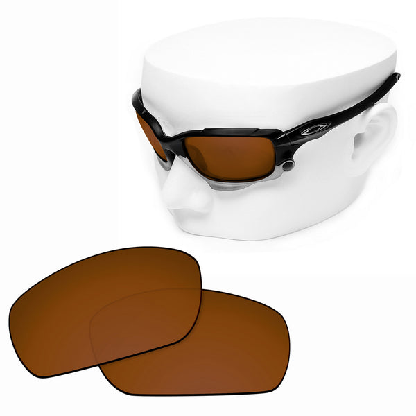 OOWLIT Replacement Lenses for Oakley Racing Jacket Sunglass