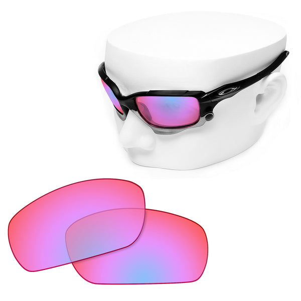 OOWLIT Replacement Lenses for Oakley Racing Jacket Sunglass