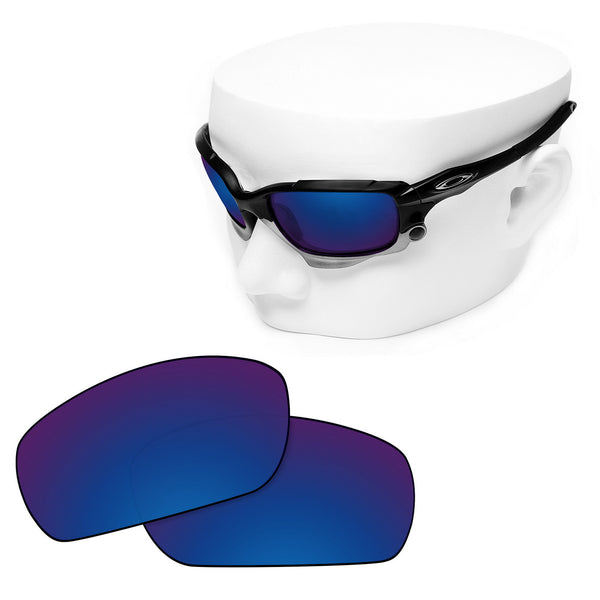 OOWLIT Replacement Lenses for Oakley Racing Jacket Sunglass