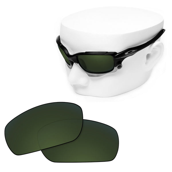 OOWLIT Replacement Lenses for Oakley Racing Jacket Sunglass