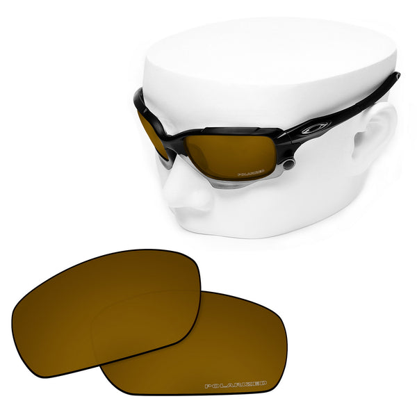 OOWLIT Replacement Lenses for Oakley Racing Jacket Sunglass