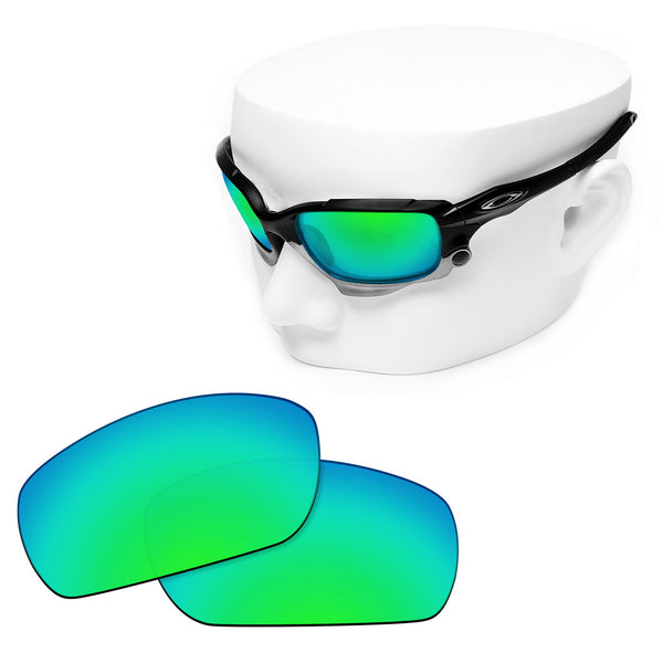 OOWLIT Replacement Lenses for Oakley Racing Jacket Sunglass