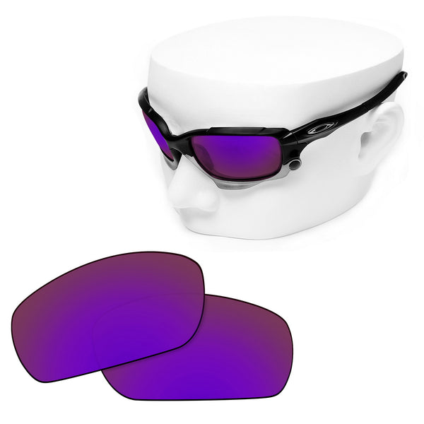 OOWLIT Replacement Lenses for Oakley Racing Jacket Sunglass