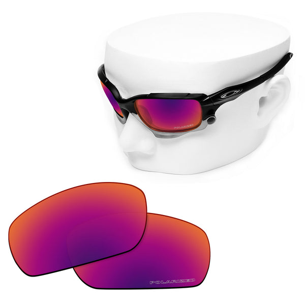 OOWLIT Replacement Lenses for Oakley Racing Jacket Sunglass