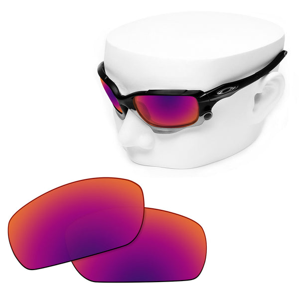OOWLIT Replacement Lenses for Oakley Racing Jacket Sunglass