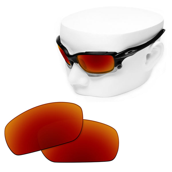 OOWLIT Replacement Lenses for Oakley Racing Jacket Sunglass
