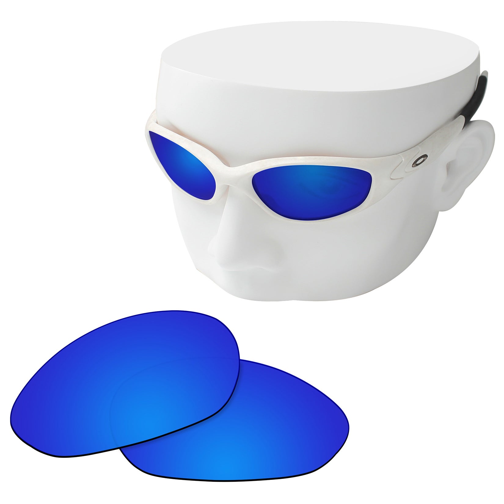 Oakley Minute 2.0 Polarized Sunglasses 42-364 Polished White/Tungsten  Iridium