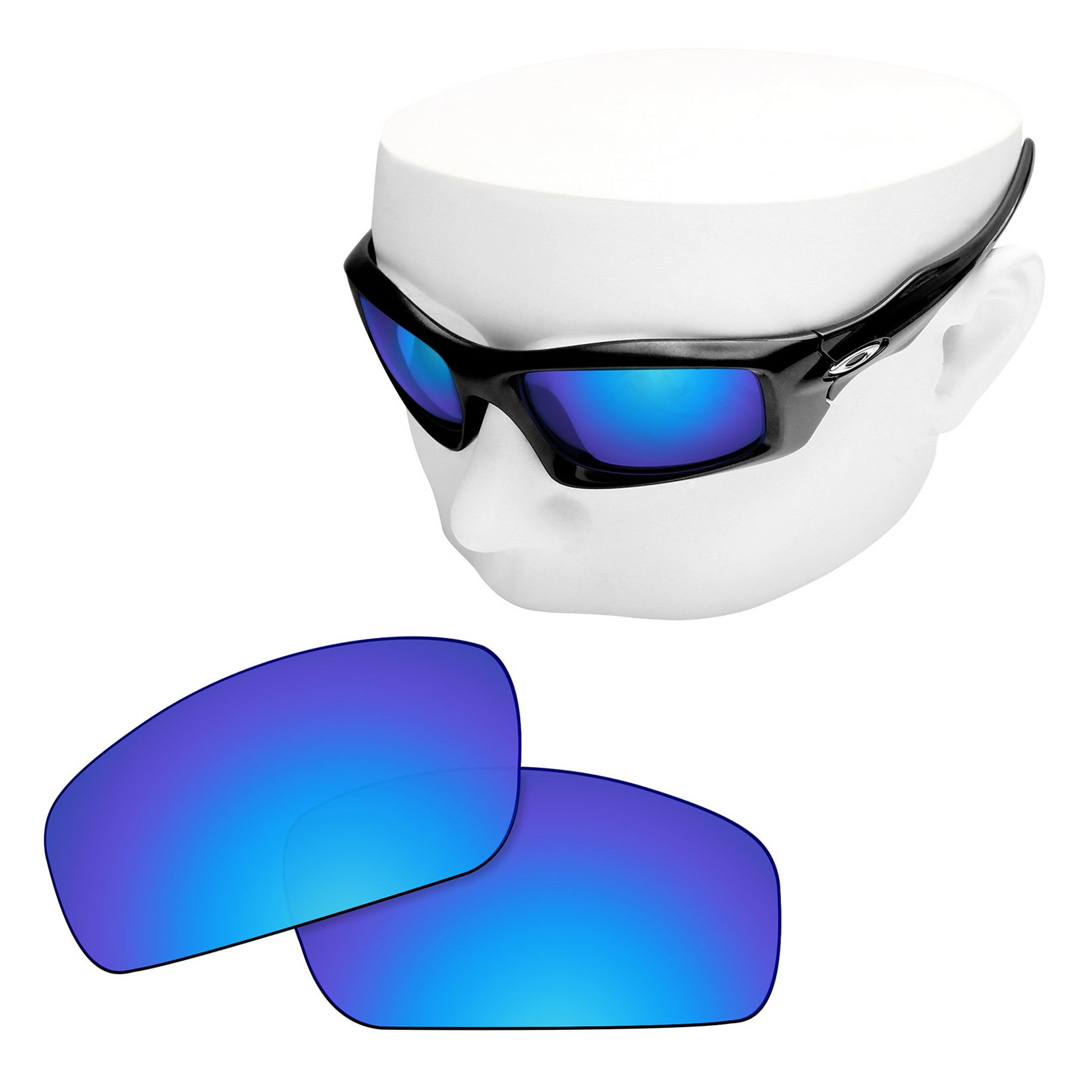 OOWLIT Premium Polarized Replacement Lenses for Oakley Monster Pup