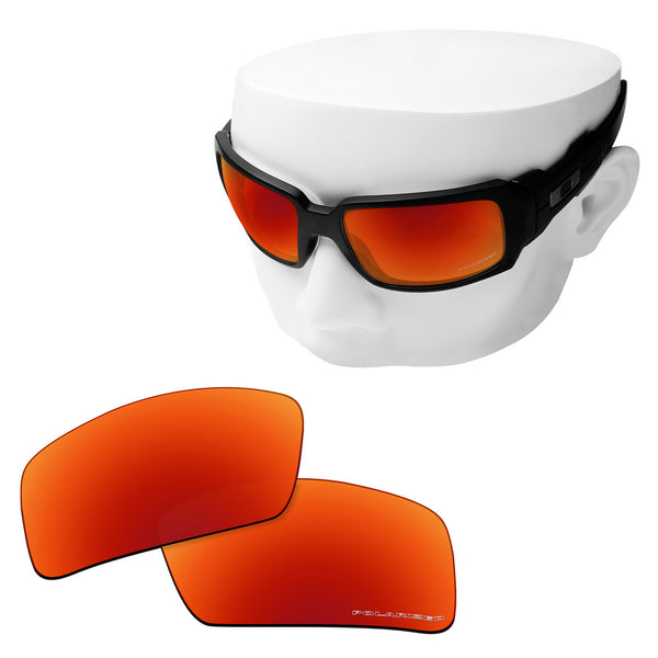 OOWLIT Replacement Lenses for Oakley Oil Drum Sunglass