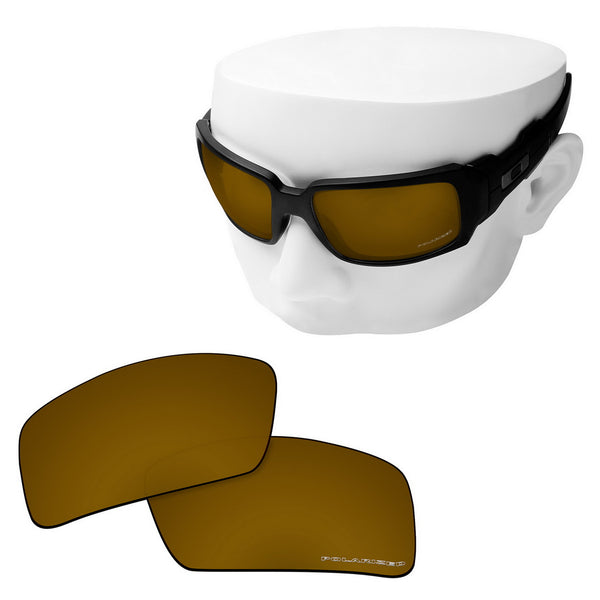 OOWLIT Replacement Lenses for Oakley Oil Drum Sunglass