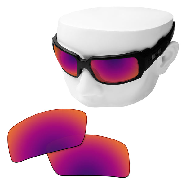 OOWLIT Replacement Lenses for Oakley Oil Drum Sunglass