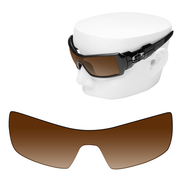 OOWLIT Replacement Lenses for Oakley Oil Rig Sunglass