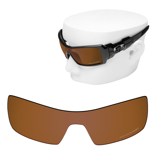 OOWLIT Replacement Lenses for Oakley Oil Rig Sunglass