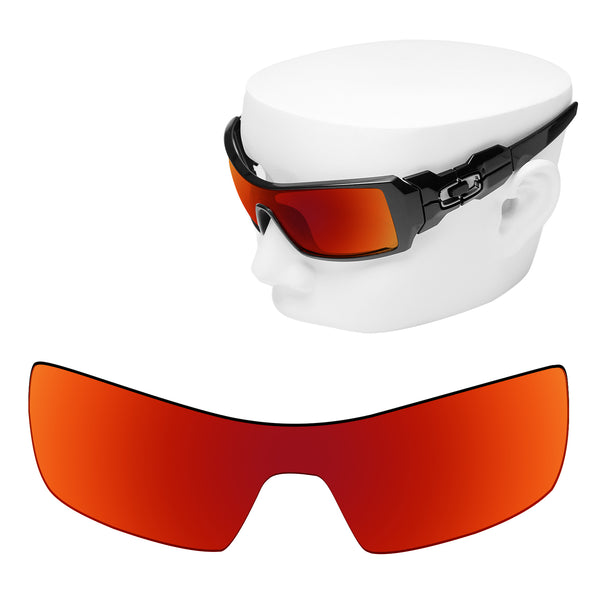 OOWLIT Replacement Lenses for Oakley Oil Rig Sunglass