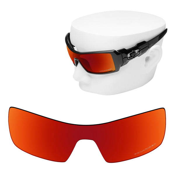 OOWLIT Replacement Lenses for Oakley Oil Rig Sunglass