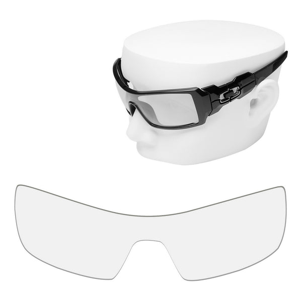 OOWLIT Replacement Lenses for Oakley Oil Rig Sunglass