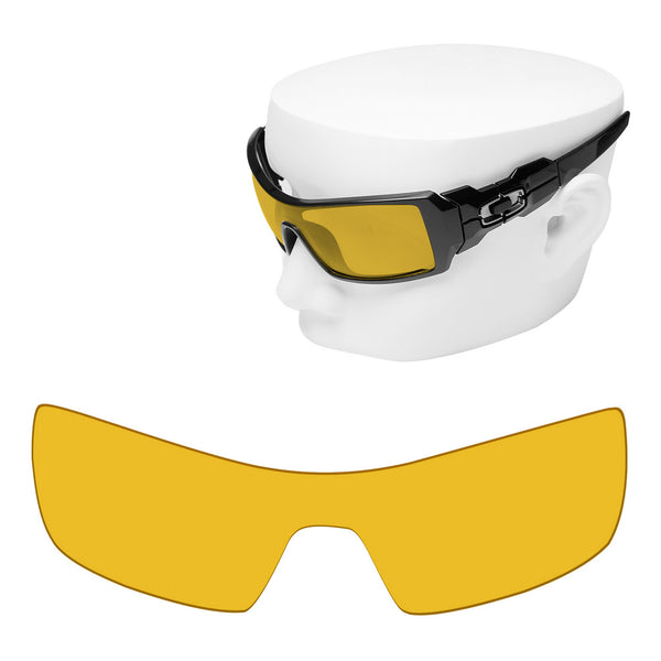 OOWLIT Replacement Lenses for Oakley Oil Rig Sunglass