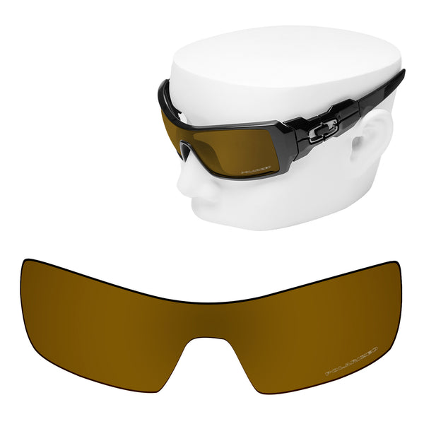 OOWLIT Replacement Lenses for Oakley Oil Rig Sunglass