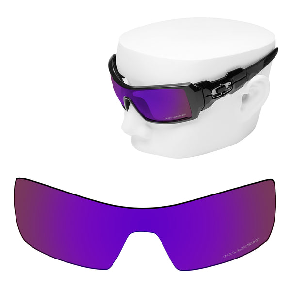 OOWLIT Replacement Lenses for Oakley Oil Rig Sunglass