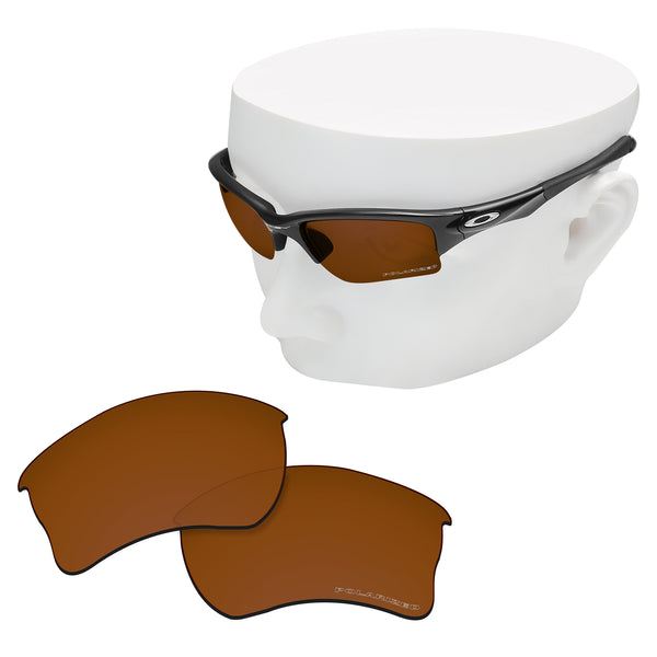 OOWLIT Replacement Lenses for Oakley Quarter Jacket Sunglass