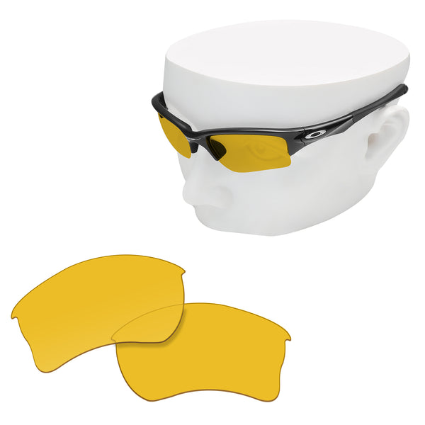 OOWLIT Replacement Lenses for Oakley Quarter Jacket Sunglass