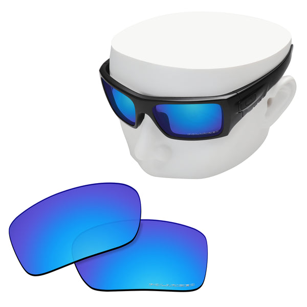 OOWLIT Replacement Lenses for Oakley Si Ballistic Det Cord Sunglass