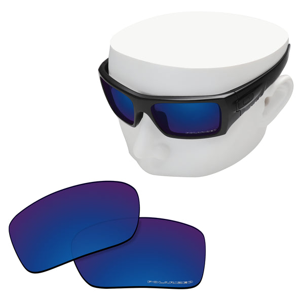OOWLIT Replacement Lenses for Oakley Si Ballistic Det Cord Sunglass