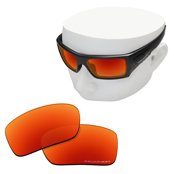 OOWLIT Replacement Lenses for Oakley Si Ballistic Det Cord Sunglass