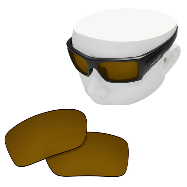 OOWLIT Replacement Lenses for Oakley Si Ballistic Det Cord Sunglass