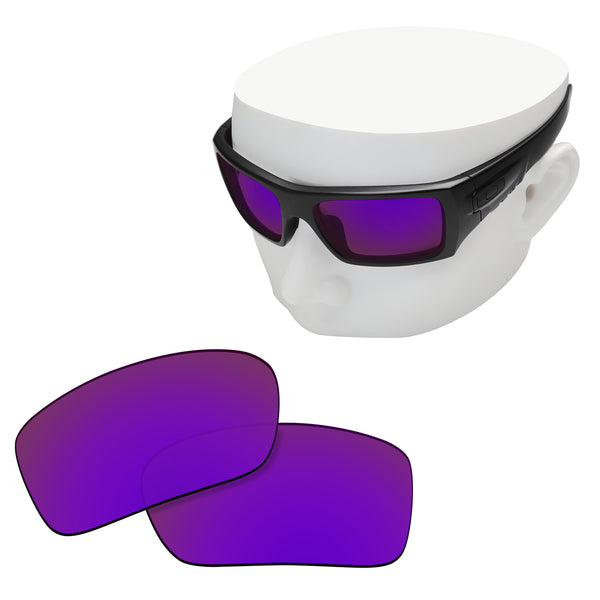 OOWLIT Replacement Lenses for Oakley Si Ballistic Det Cord Sunglass