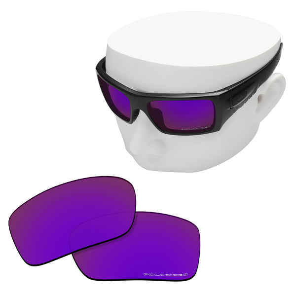 OOWLIT Replacement Lenses for Oakley Si Ballistic Det Cord Sunglass