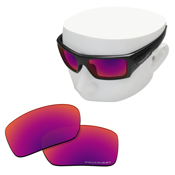 OOWLIT Replacement Lenses for Oakley Si Ballistic Det Cord Sunglass