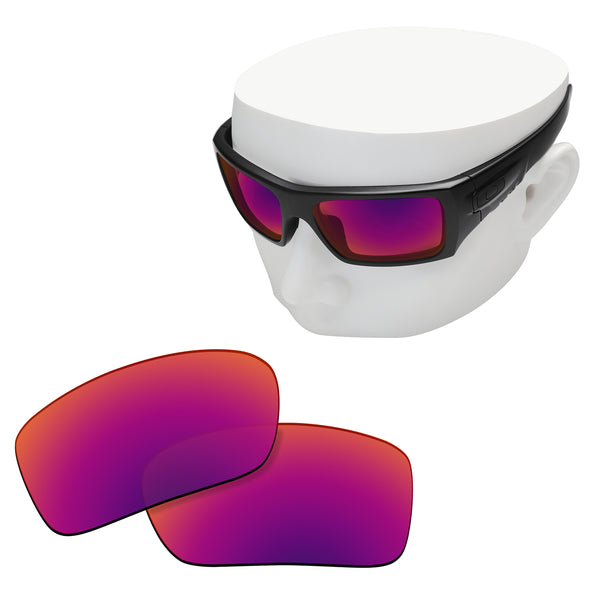 OOWLIT Replacement Lenses for Oakley Si Ballistic Det Cord Sunglass